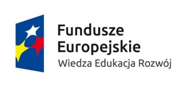 Logotyp Funduszy Europejskich program PO WER
